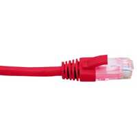 Hypertec RJ45 Cat6 5M 4 Pair PVC Unshielded Patch Lead Red