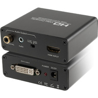 HDMI to DVI Plus Audio Converter PCM Stereo