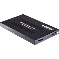 PRO2 4-Way HDMI Quad Multi Viewer 4 In1 Out Switch Rs232 5modes