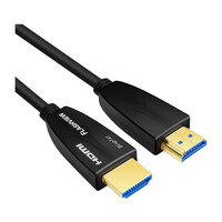 Flashview 10m Optical Fibre 4K HDMI Cable gold plated connectors
