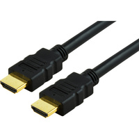 COMSOL1M HDMI Lead With Ethernet Black HDMI2.0 Round