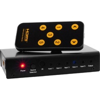 5 Way Mini HDMI Switcher Selector With Remote