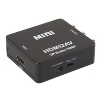 Generic HDMI to RCA Composite Video Converter CVBS Audio Adapter USB Powered
