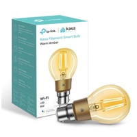 TP-Link  Kasa Filament Smart Bulb Bayonet Dimmable No Hub Required Voice Control