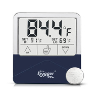 Hygger External Aquarium Wireless Thermometer with Accurate Metal Sensor Large