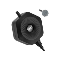 Hygger HG-971 Aquarium Hexagon Mini Air Pump 1.5W Ceramic 8x11x10 cm Black 