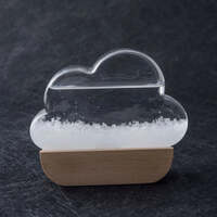 Heebie Jeebies Geek Culture Fitzroy's Weather Forecasting Storm Glass Cloud
