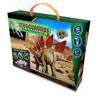 Heebie Jeebies Stegosaurus Skeleton 10 Pieces Palaeontology Kit Age 5+