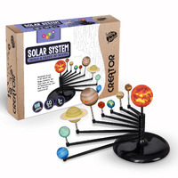 Heebie Jeebies Solar System Creator Build & Paint 3D Model STEM Educational Kit