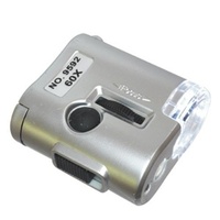 Heebie jeebies MiMicro Tiny Pocket Sized Microscope 60x Magnification UV Light