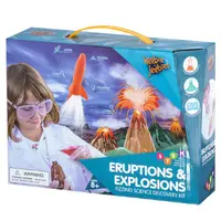 Heebie Jeebies HJ-4206 Eruptions & Explosions Fizzing Science Discovery Kit