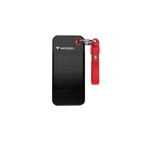 Verbatim 1TB Pocket SSD USB 3.2 Gen 2 (Black/Red)