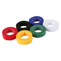 Hook & Loop Cable Wrap Colours 1m 6 rolls x 1 metre length x 16mm width