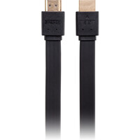 PRO2 18GPS Gold Plated Plugs Flat with HDMI Contractor Series Lead Cable 1M
