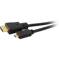 Micro HDMI To HDMI A Lead - 2M Type-A HDMI To Type-D (Micro)