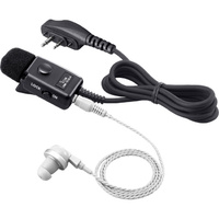 ICOM HM-153LA Earpiece PTT Switch Speaker Microphoe suit IC41W  2-pin Screw