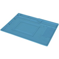 Heat Resistant Silicone Benchtop Work Mat 389 x 263mm Suitable for Soldering 