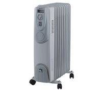 Heller HOIL9 Oil Heater 9 Fin 2000W Castors for Ease of Movement