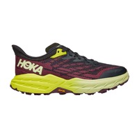 Hoka One One Women's Speedgoat 5 Running Shoes (Blue Graphite/Evening Primrose, Size 8.5 US)
