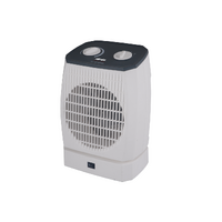Heller HOUH2 Home Powerful Portable Oscillating Upright Fan Heater 1000-2000W