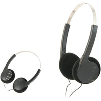 Foldable Stereo Headphone with Adjustable headband Max power input 100mW