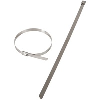 Stainless Steel 316 Grade Cable Ties 200 x 7.9mm 10pk suit Virtually any use Boating Outdoors 