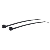 150mm Black Cable Ties Pk.100 for black nylon UV Resistant