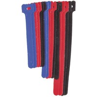 Mixed Hook and Loop Cable Ties Pk16 from 125 to 180mm