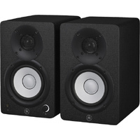 BLACK 4.5" 2 WAY POWERED STUDIO MONITORS