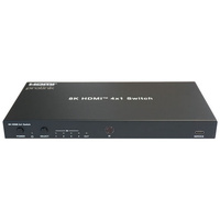 Prolink 4x1 HDMI 2.1 Switch 8K60 48Gbps with Toslink Audio Extraction & RS232