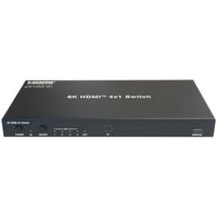 Prolink 4x1 HDMI 2.1 Switch 8K60 48Gbps with Toslink Audio Extraction & RS232