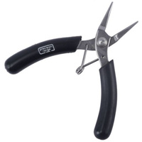 Micro Pliers Stainless Steel Spring return Rubber grip handles 100mm