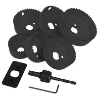 Work Force HT22100 Hole Saw Kit 67Mm To 102Mm 6Piece
