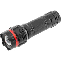 Doss 3W 120 Lumens Aluminium Compact Sized Handy LED Torch Black