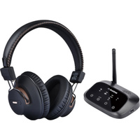 Avantree HT5009BLK Wireless Bluetooth Headphone Transmitter Set for TV Range 50m