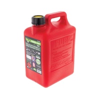 HULK HU0650R Plastic Fuel Can for Safe Portable Fuel Storage-Camping&Emergency Use 5L