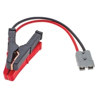 HULK HU6968 Anderson Plug 50A to Battery Clamps Cable Assembly 300mm Length
