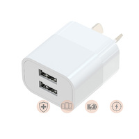 Sansai Dual Outlets 3.1A USB Wall Charger Easy to Carry and Travel