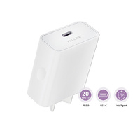 Sansai HW-322C PD20W USB-C 20 Watts Fast Wall Charger Durable Design 39×19×62.2mm