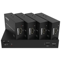 Prolink HDMI Extender 1x4 Over CAT6 4K60 60m PoC EDID 18Gbps Splitter Kit