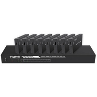Prolink HDMI Extender 1x8 Over CAT6 4K60 35m IR PoC Audio Extraction 18Gbps
