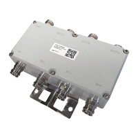 Powertec 4x4 Hybrid Combiner 698-3800 MHz 4.3-10 Female-160 dBc IBC-PT-00051