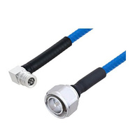 Powertec PSF-402 Patch Cable 4.3-10 Male-QMA Male Right Angle 50cm IBC-PT-00078