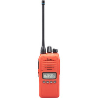 iCOM SpecialEdition Orange UHF IP67 80 Channnel Hand Held Radio Waterproof