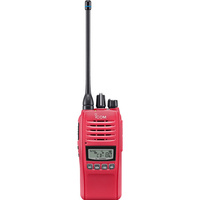 ICOM IC41PRO-RED 5Watt  80 Channel IP67 UHF Special Edition Hand Held Radio