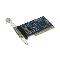 Sunix PCI 4-Port 3 in 1 RS 232 422 485 Card with DB9M connector