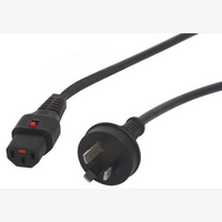  IEC C13 to 10A GPO Plug  Replaces Any IEC C13 Mains Lead for Critical Equipment