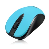Adesso Wireless  S70L Neon Mouse Blue colured battery powered