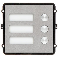 VIP Vision 3 Button Module Multi-Tenant IP Intercom Door Station 
