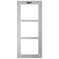 VIP Vision Multi-Tenant IP intercom Apartment Door Station Front Panel 3x Modules